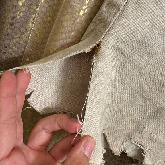 Free People We The Free Borderline Southwestern Cutoff Shorts Size 31 - Picture 5 of 13